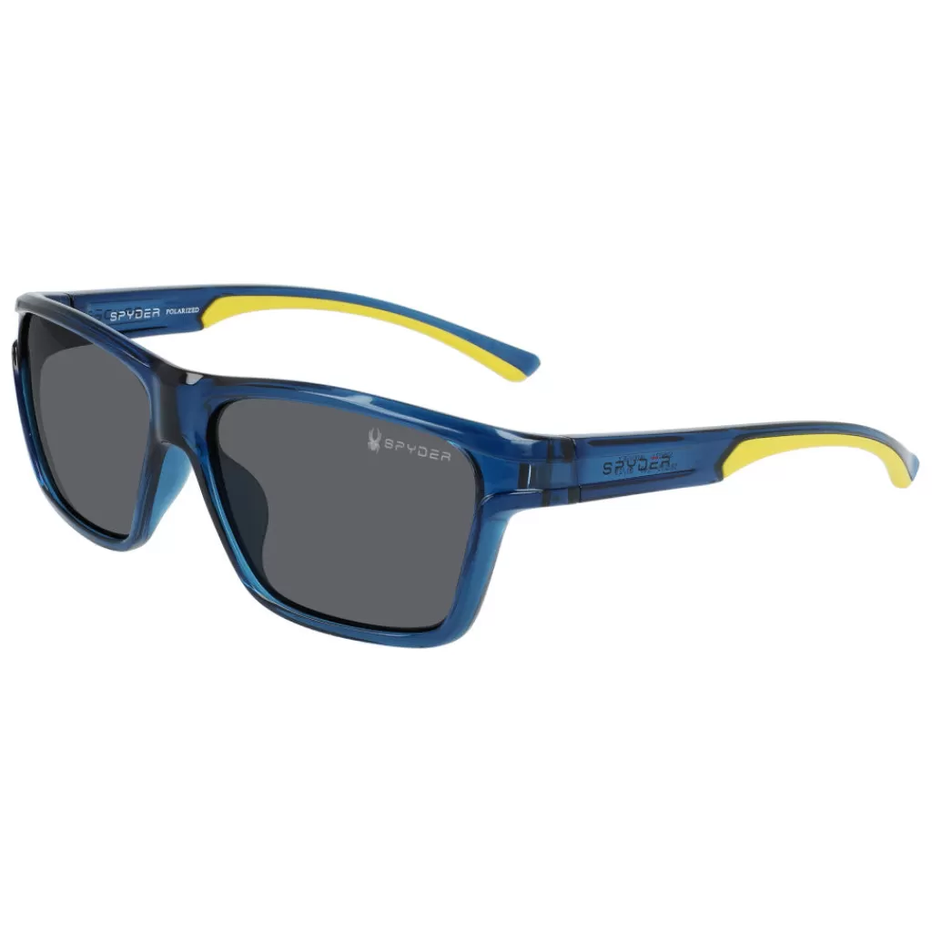 Women Spyder Crystal Square Sunglasses -