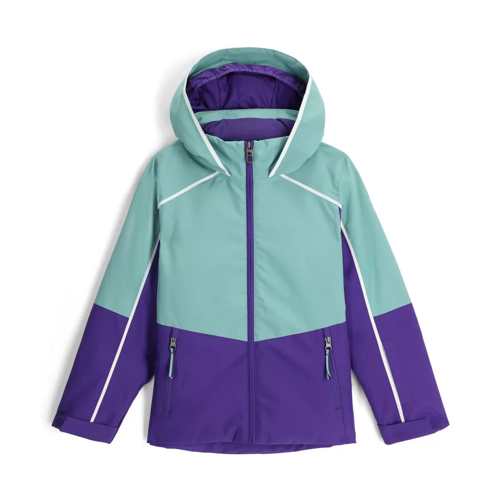 Kids Spyder Girls Conquer - Sea Glass