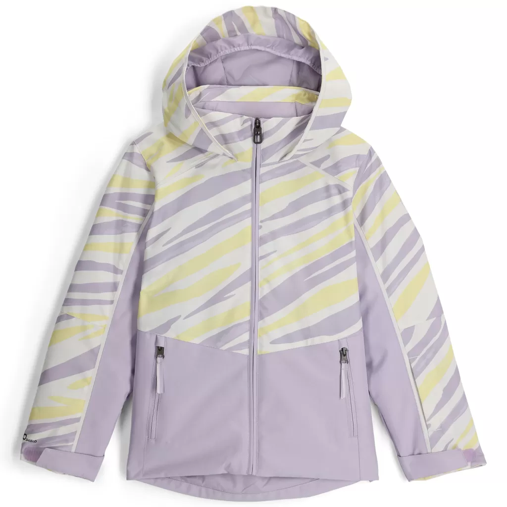 Kids Spyder Girls Conquer - Tiger Violet Dust