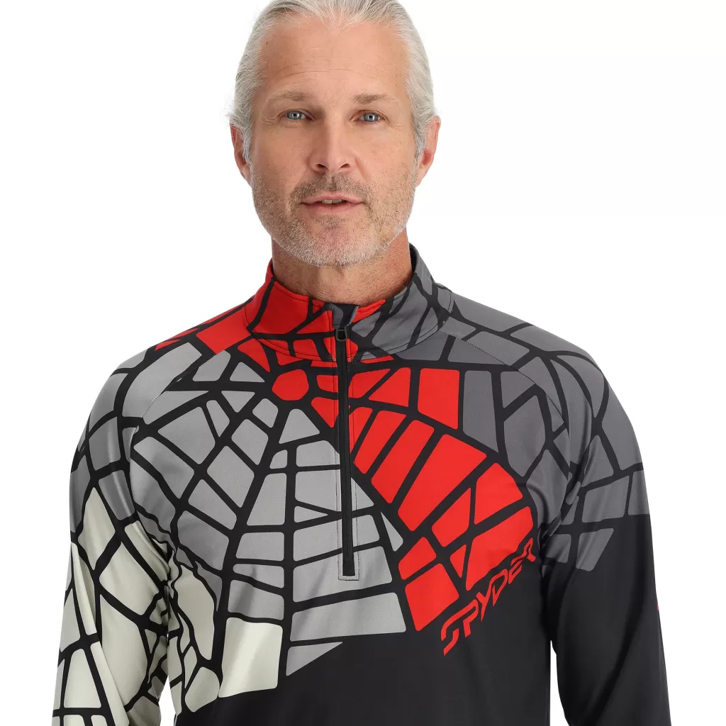 Spyder Mens Legacy Half Zip -