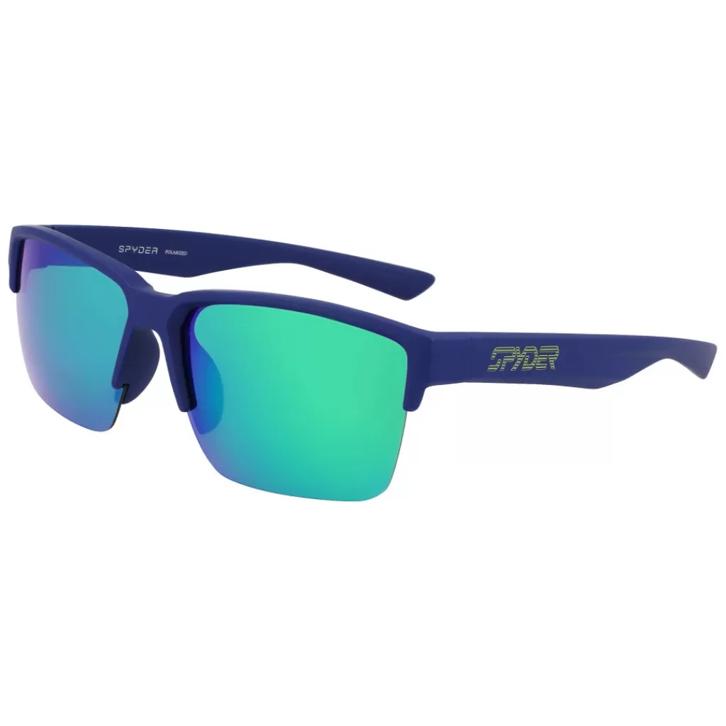 Women Spyder Modern Semi-Rim Square Sunglasses -