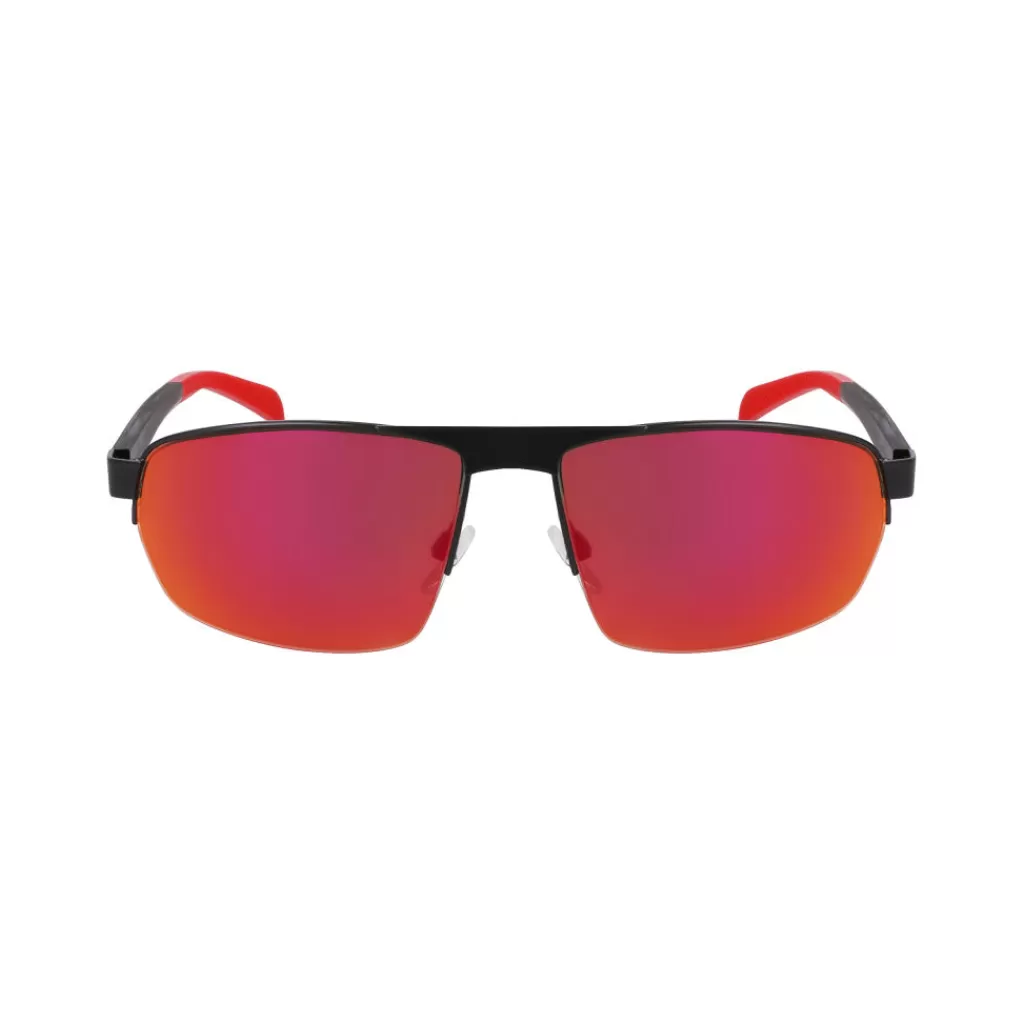 Women Spyder Trendy Semi-Rim Metal Sunglasses -