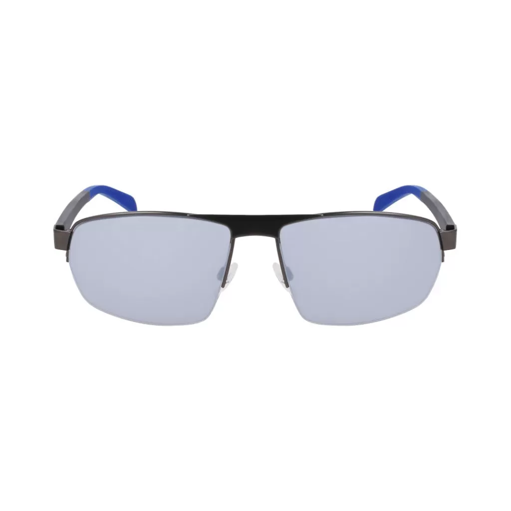 Women Spyder Trendy Semi-Rim Metal Sunglasses -