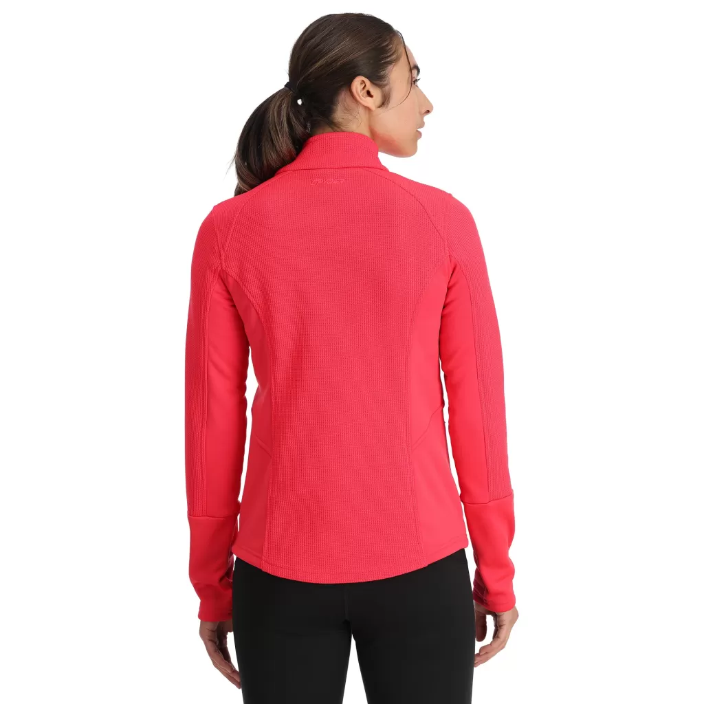 Women Spyder Womens Bandita Full Zip - Prism Pink